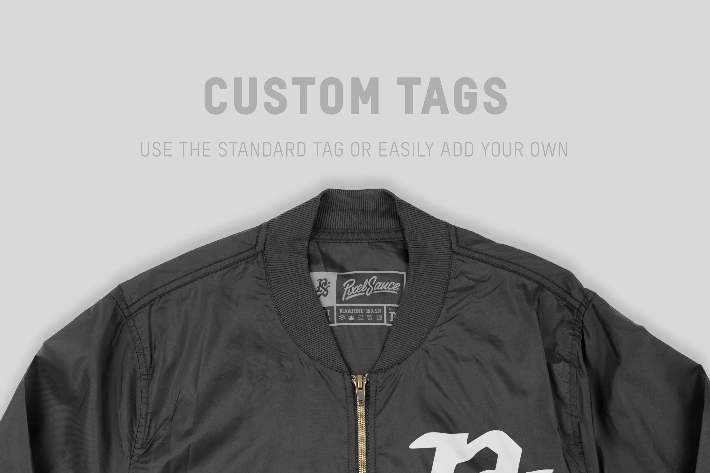 Bella   Canvas 3950 Lightweight Bomber Mockups