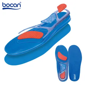 Bocan Gel insoles 1 pair Top Quality Inserts Comfortable Shoe Insoles shock absorption insole for men and women