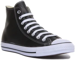 Converse All Star 132170 In Black Leather