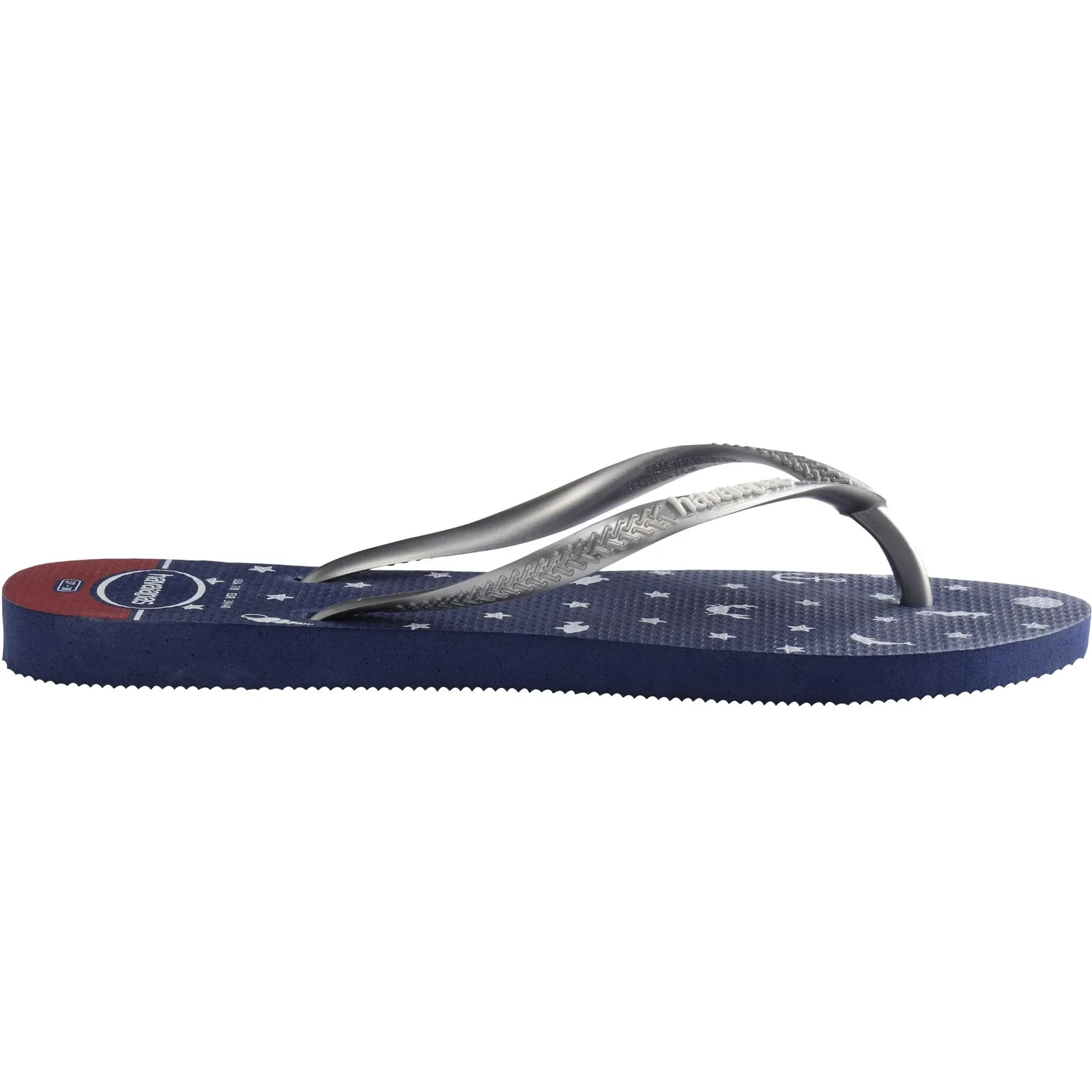 Havaianas Slim Nautical Flip Flops - Navy