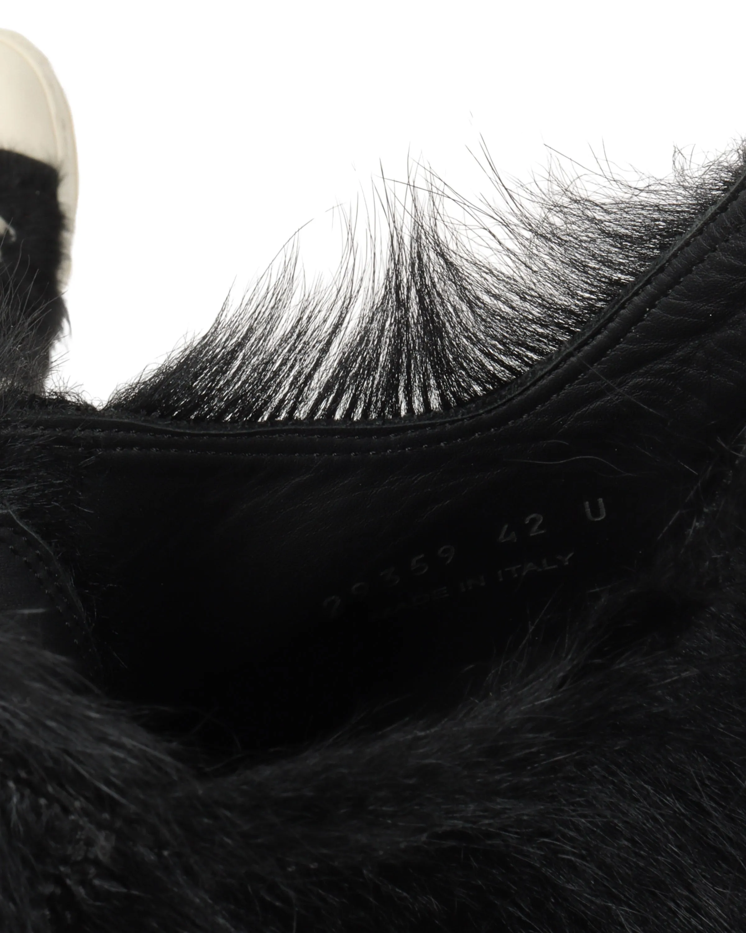 Low-Top Calf Hair Ramones