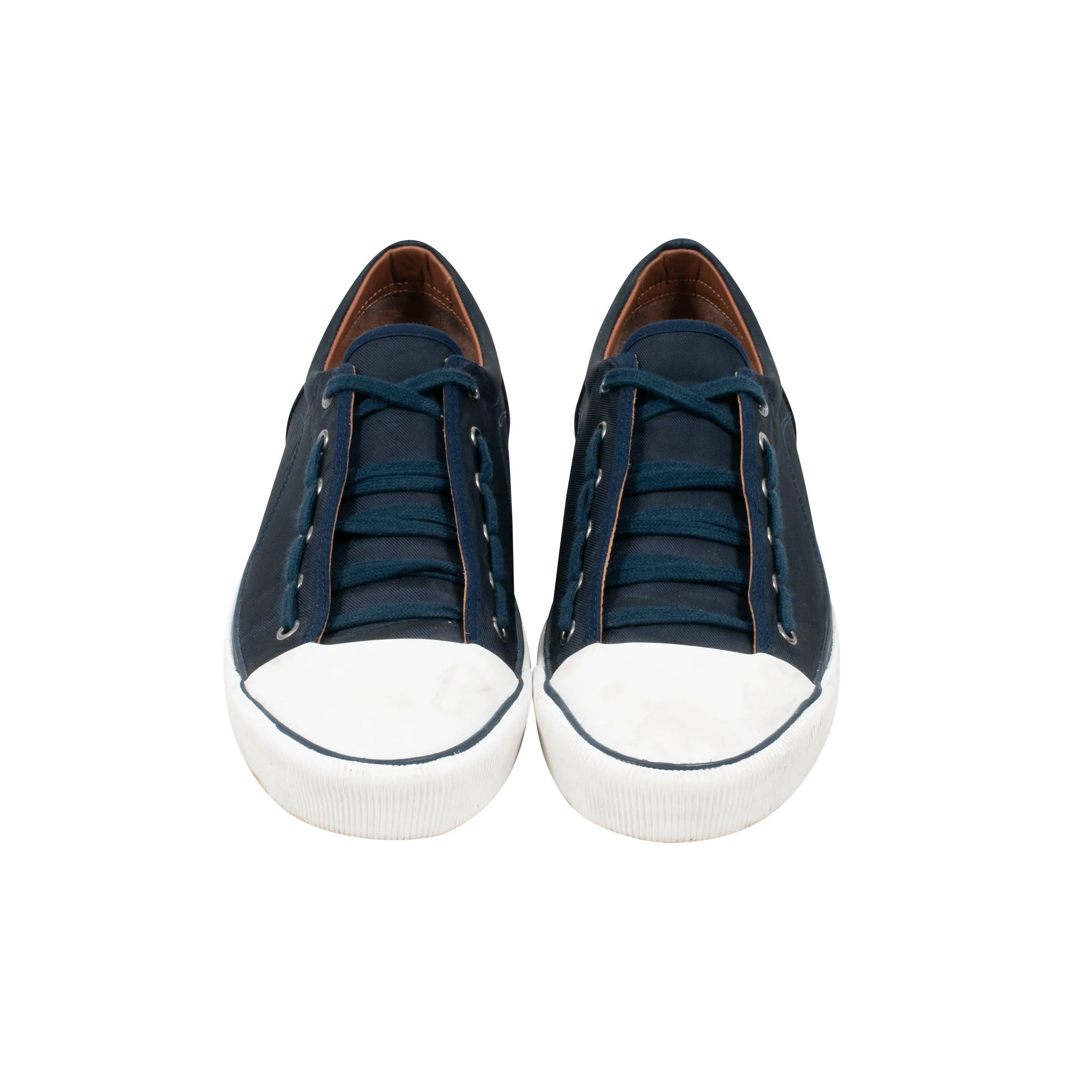 Low Top Sneakers (Navy/White)