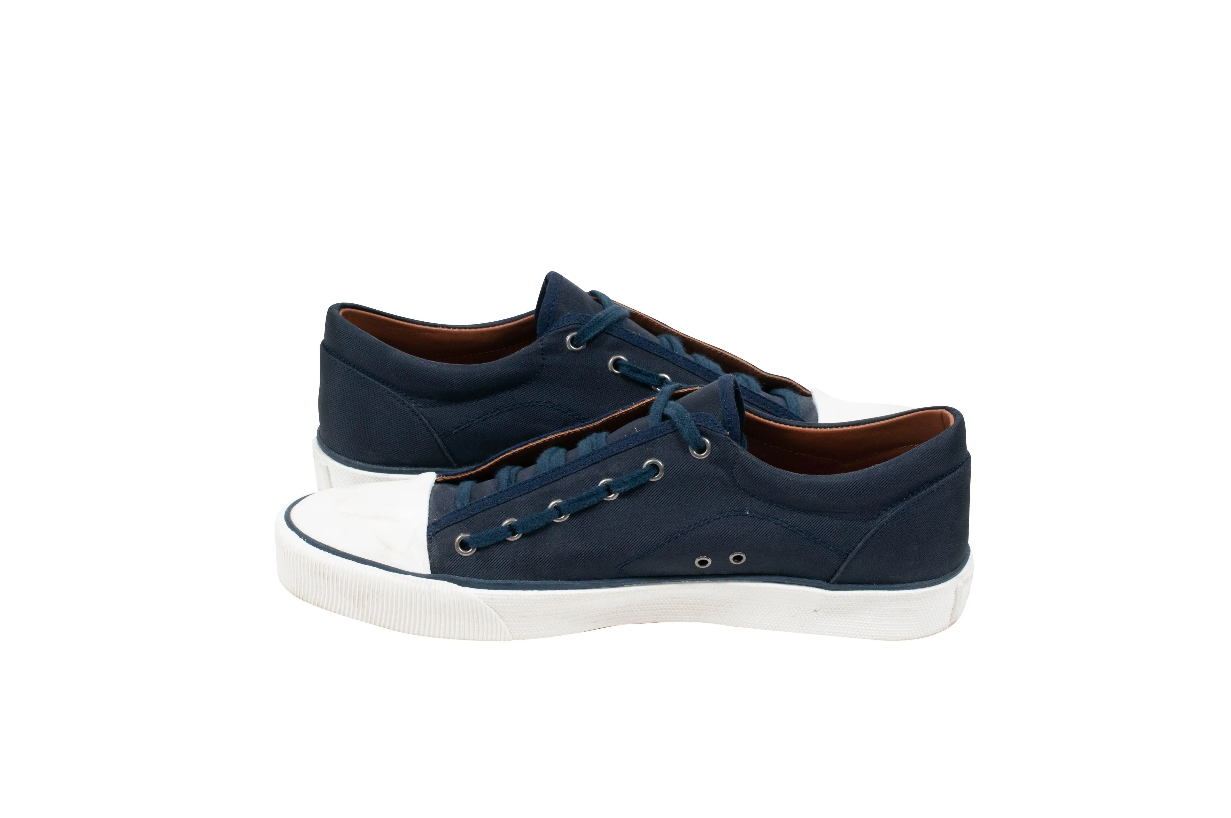 Low Top Sneakers (Navy/White)