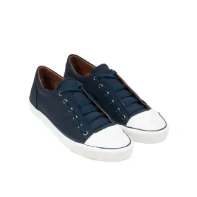 Low Top Sneakers (Navy/White)
