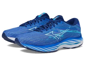 Mizuno Womens Wave Rider 27 Running Shoe, Ultramarine-White, 6