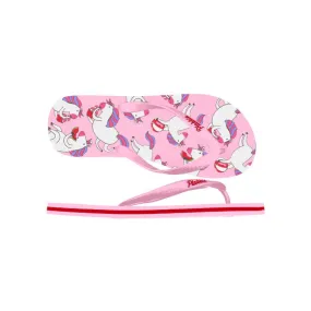 Plakkie Unicorn Pink Kids Flip Flops