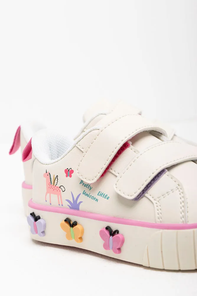 Sneaker Cream & Pink