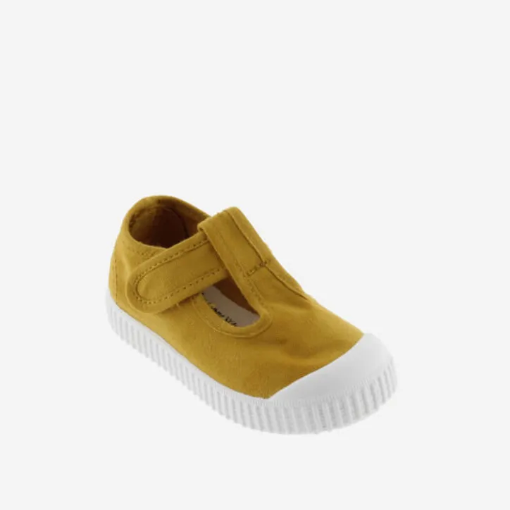 VICTORIA Canvas Shoes Curry