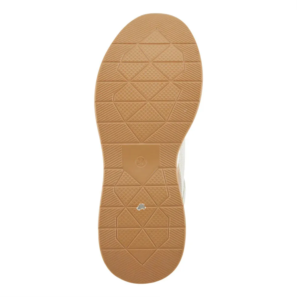 Women's Spring Step | Ursa Zipper Sneaker by Patrizia | Beige
