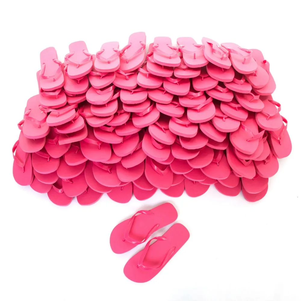 Zohula Originals Hot Pink Flip Flops - Bulk Buy - 10-100 Pairs