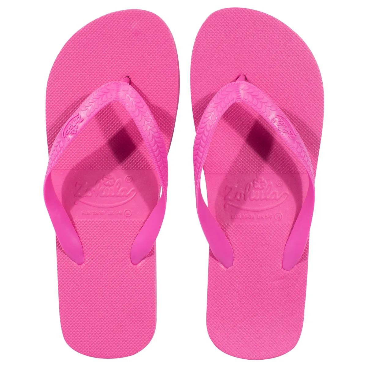 Zohula Originals Hot Pink Flip Flops - Bulk Buy - 10-100 Pairs